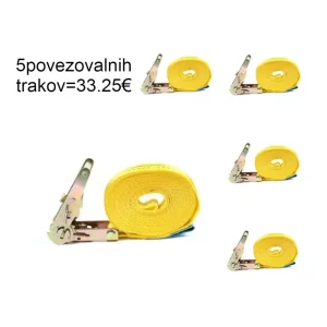 POVEZOVALNI TRAKOVI-GURTNA-1500KG,6m BK 5x