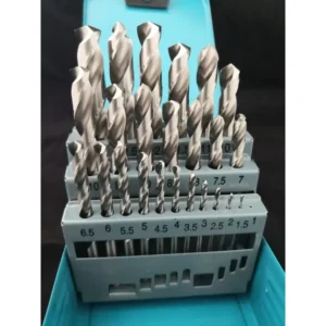 Spiralni svedri za kovino HSS-G brušeni set 25kos